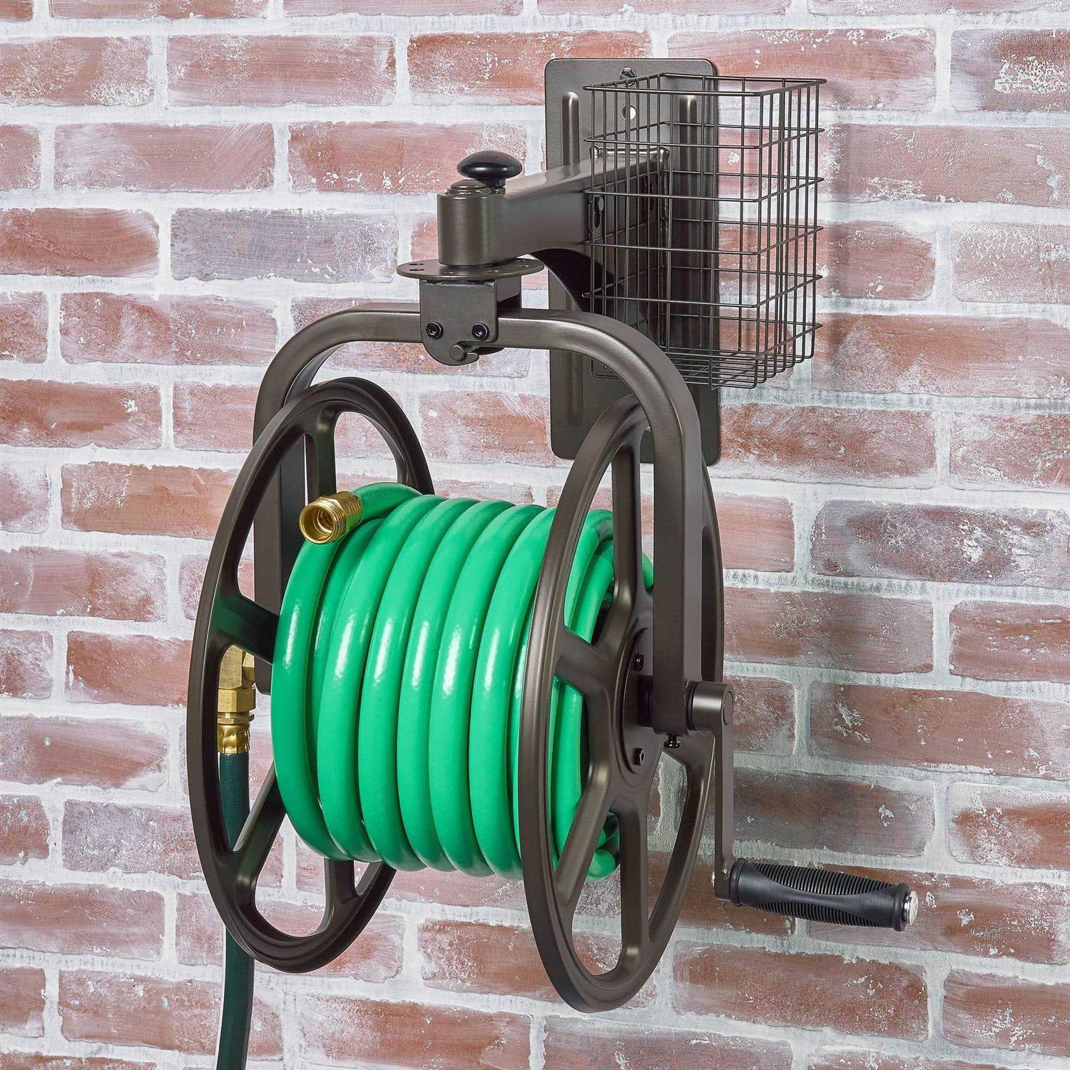 Liberty Garden Single Arm Navigator Multi-Directional Hose Reel - Image 2