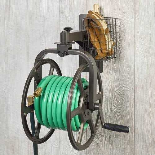 Liberty Garden Single Arm Navigator Multi-Directional Hose Reel - Image 4