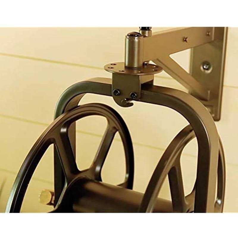 Liberty Garden Single Arm Navigator Multi-Directional Hose Reel - Image 5
