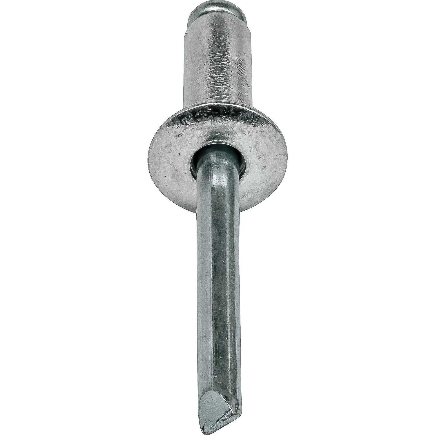 Fastenere.com Pop Rivets Aluminum Body Steel Mandrel Dome Head Blind Gap - Image 5