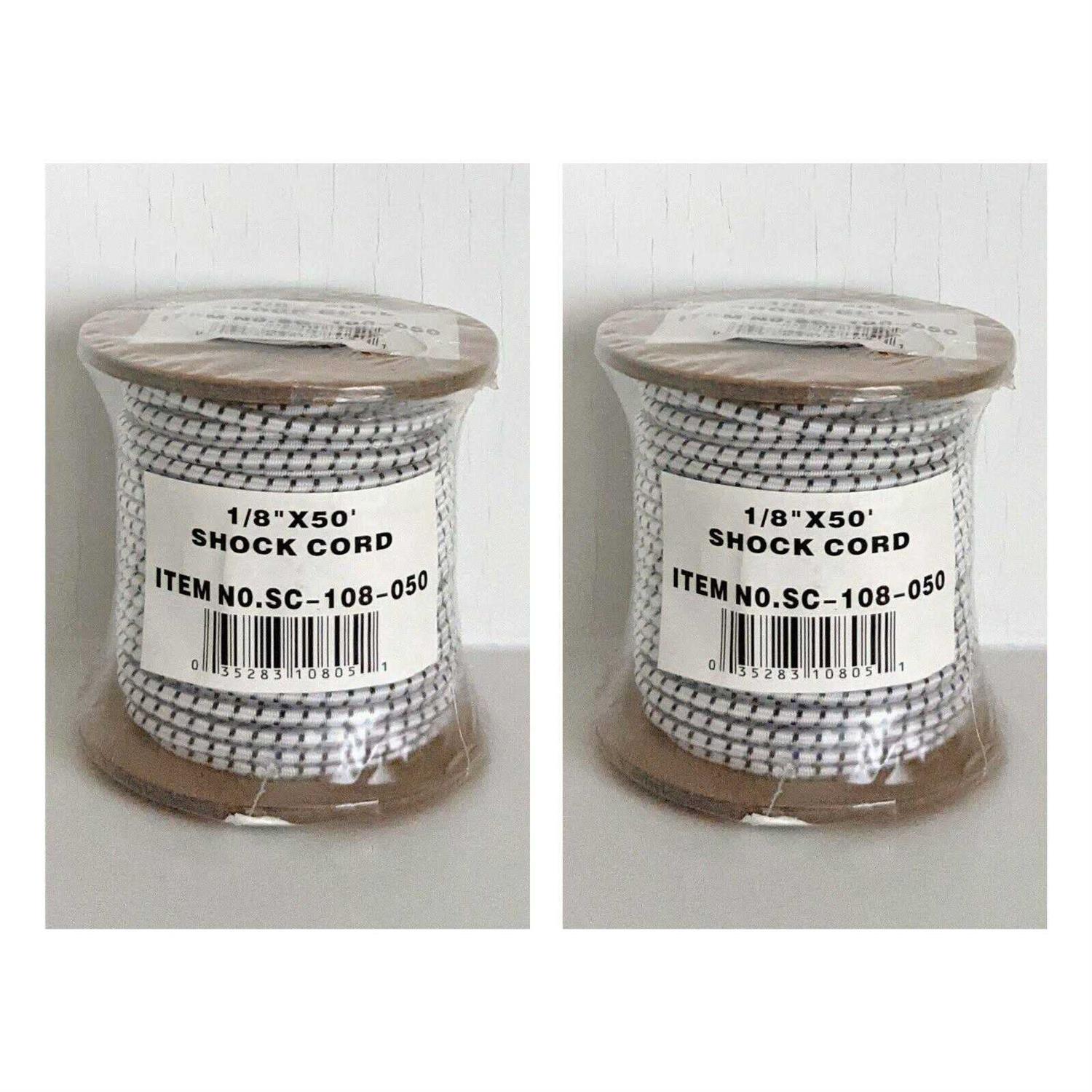 T.W. Evans Cordage 1/8 in. x 50 ft. Elastic Bungee Shock Cord - Image 5