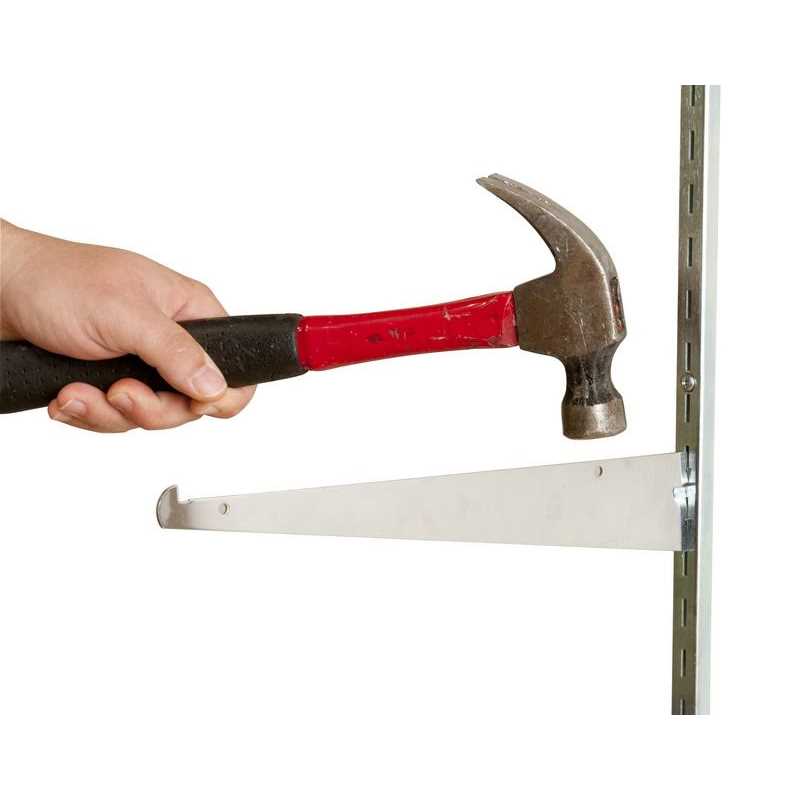 Econoco GA12 Tap-in Style Shelf Bracket - Image 4