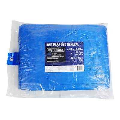 Everbilt 16 ft. x 20 ft. Blue Medium Duty Tarp - Image 5