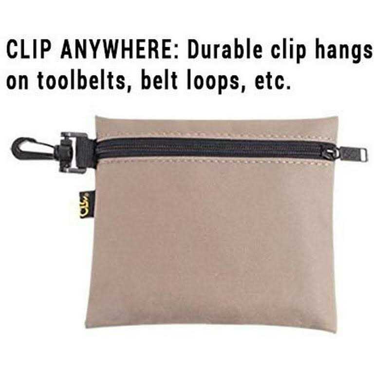 CLC Custom Leathercraft 1100 Multi-Purpose Clip-on Zippered Poly Bags - Image 5