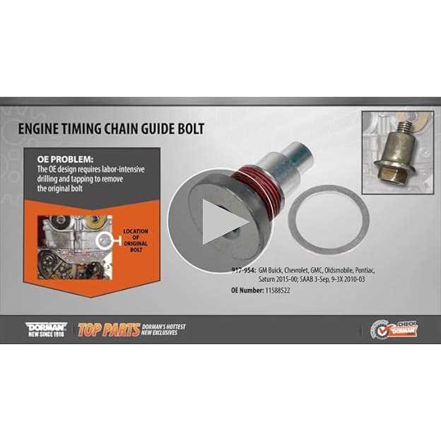 Dorman 917-954 Engine Timing Chain Guide Bolt - Image 4