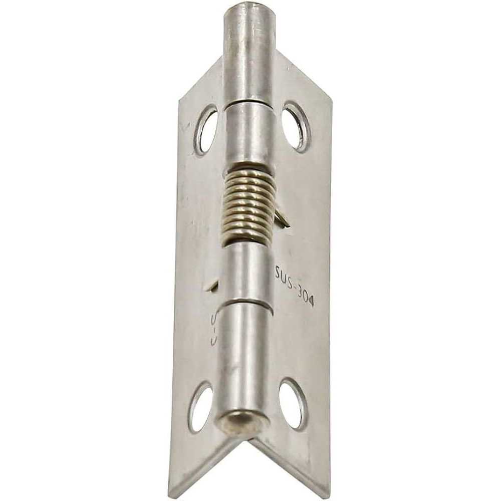 Rannb Spring Hinge Self Opening Hinge 2 Length Stainless Steel Door Hinge - Image 3