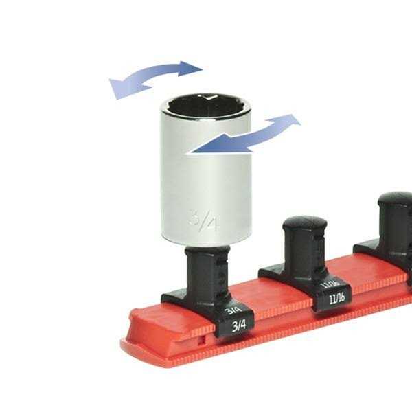 Ernst 13 Socket Organizer Twist Lock Clips - Image 3