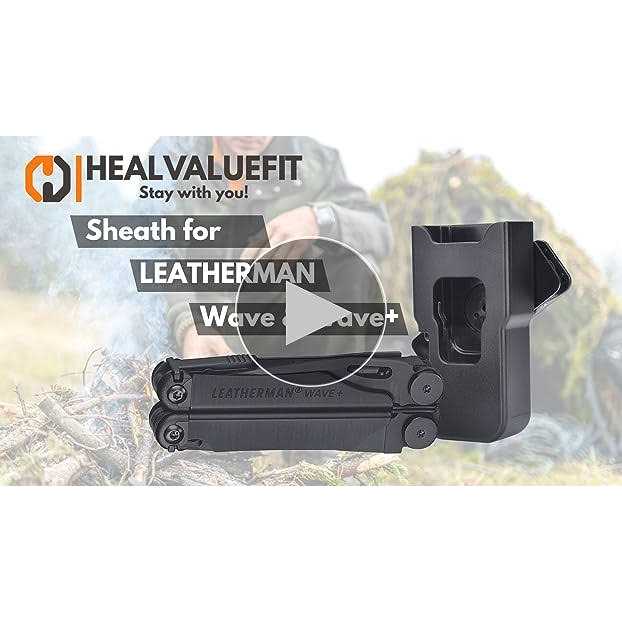 Healvaluefit Sheath for Leatherman Wave & Wave Plus Wave Case with 360° Rotable Clip - Image 2