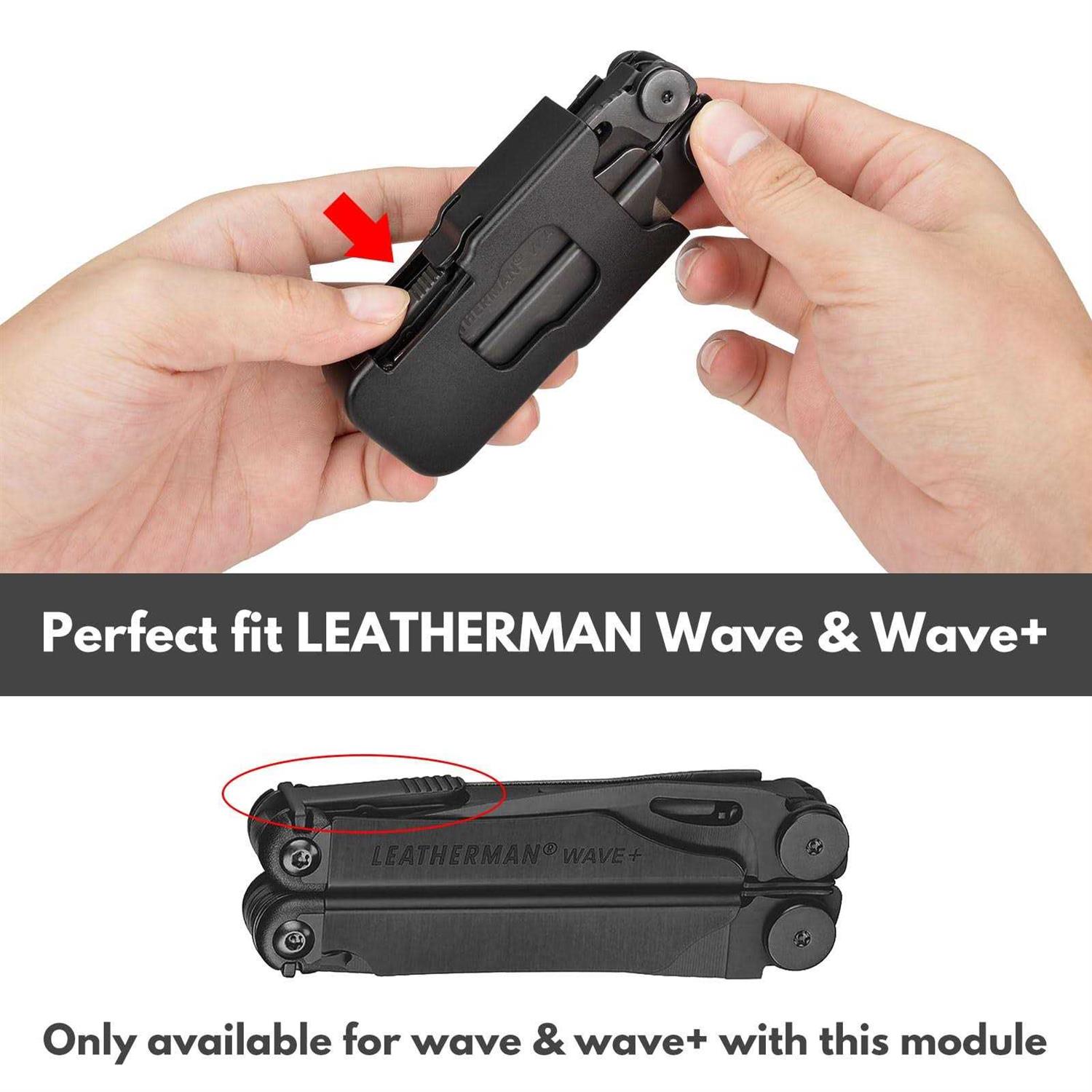 Healvaluefit Sheath for Leatherman Wave & Wave Plus Wave Case with 360° Rotable Clip - Image 5