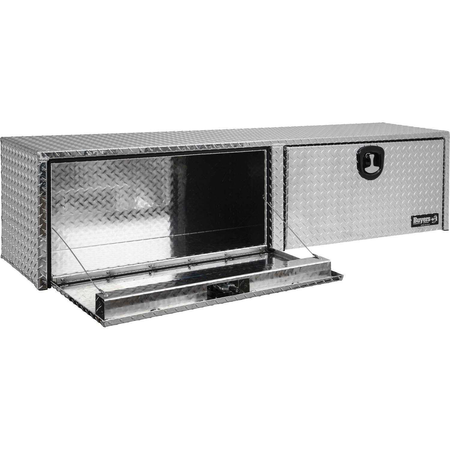Buyers Products Diamond Tread Aluminum Topsider Truck Box 1701551 - Image 4