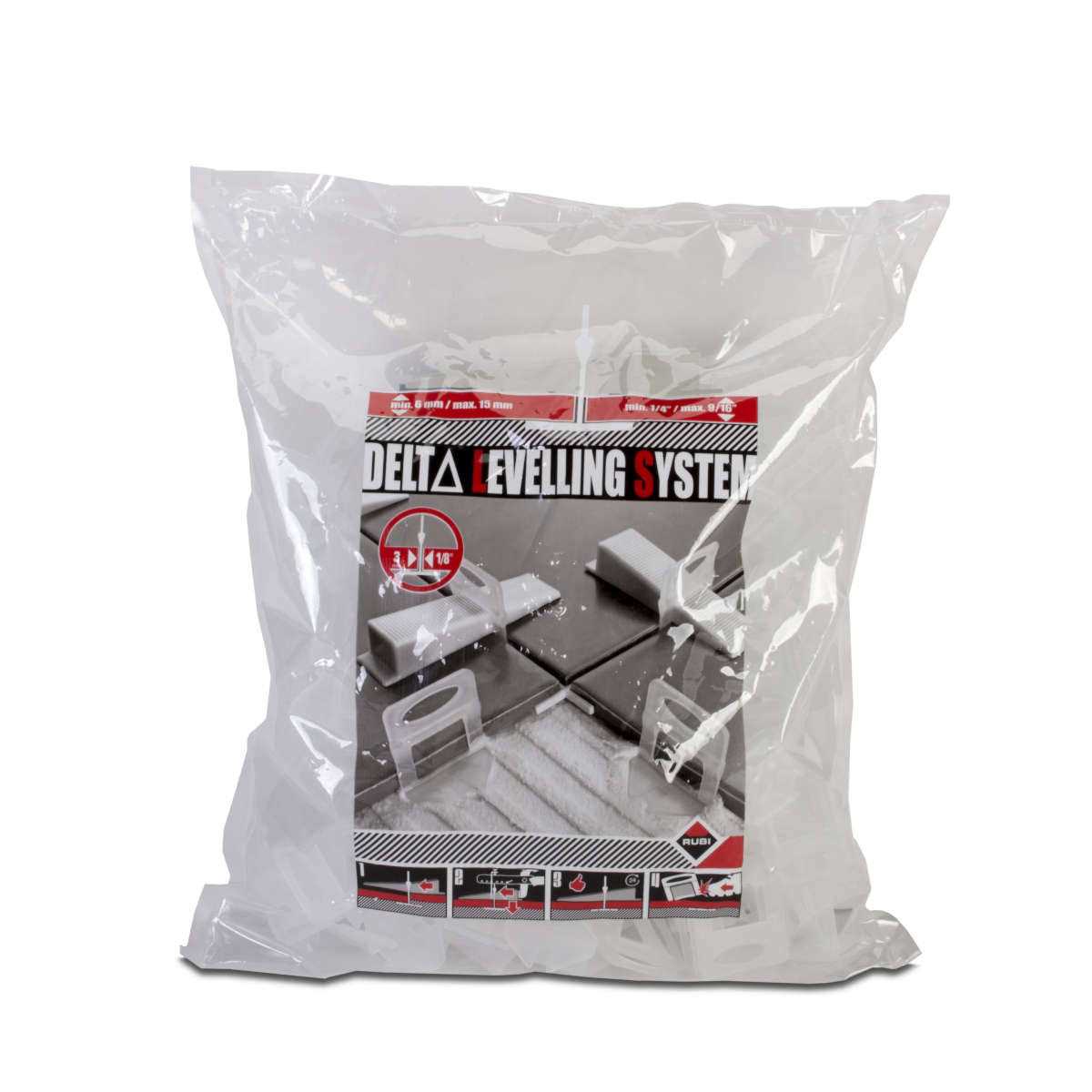 Rubi 1/8 Delta Tile Leveling Clips - Image 5
