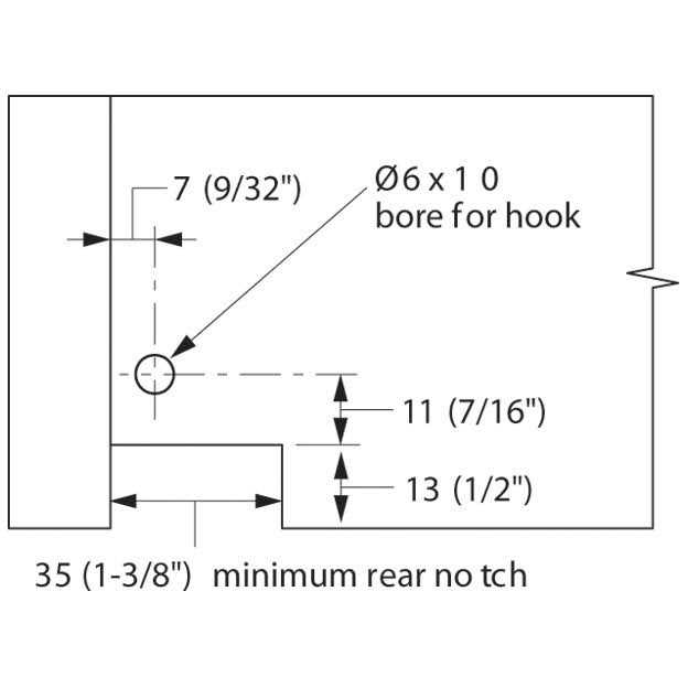 Blum Tandem BLUMOTION 563H Undermount Drawer Slides 563H3810B - Image 3