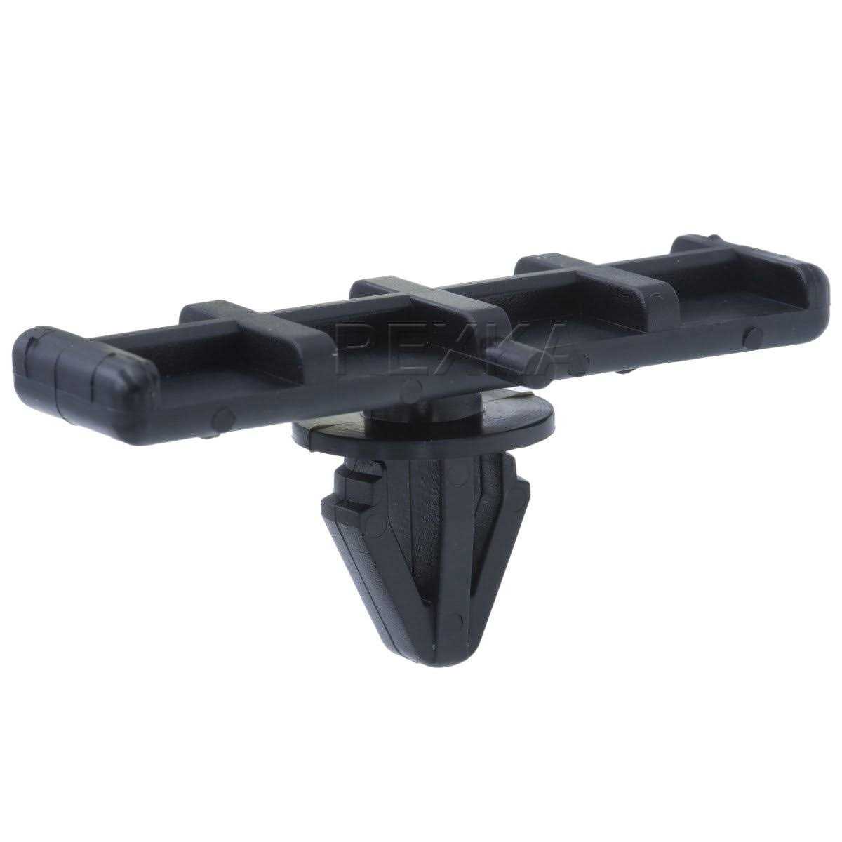 Rexka 15pcs Rocker Panel Ground Effects Moulding Clips for Ford Mustang F4ZZ-6310182-A - Image 3