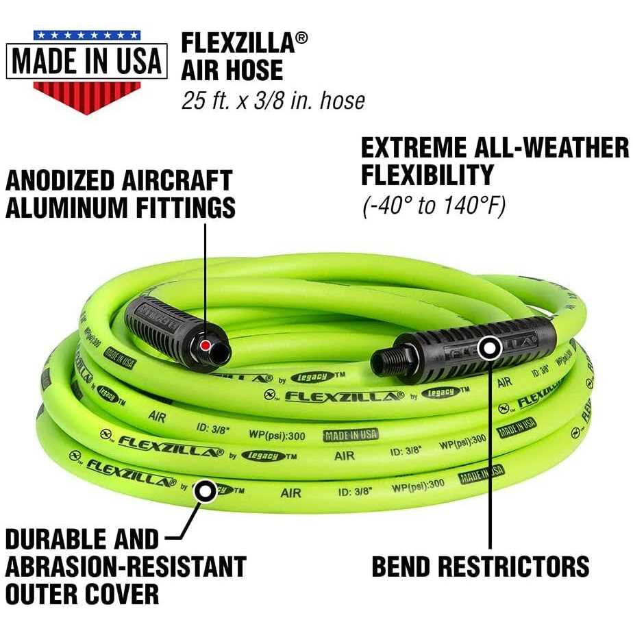 Flexzilla Air Hose 3/8 x 25 - Image 5