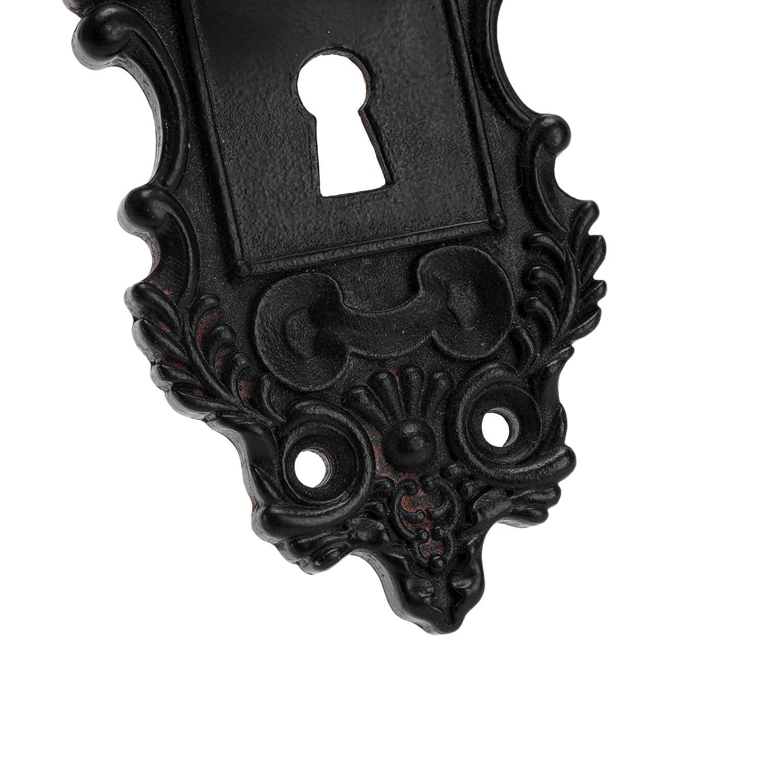 soffee design set of 2 Vintage Cabinet Knob Dresser Drawer Pulls Distressed Closet Handles with Clear Crystal Antique Door at MechanicSurplus.com - Image 3