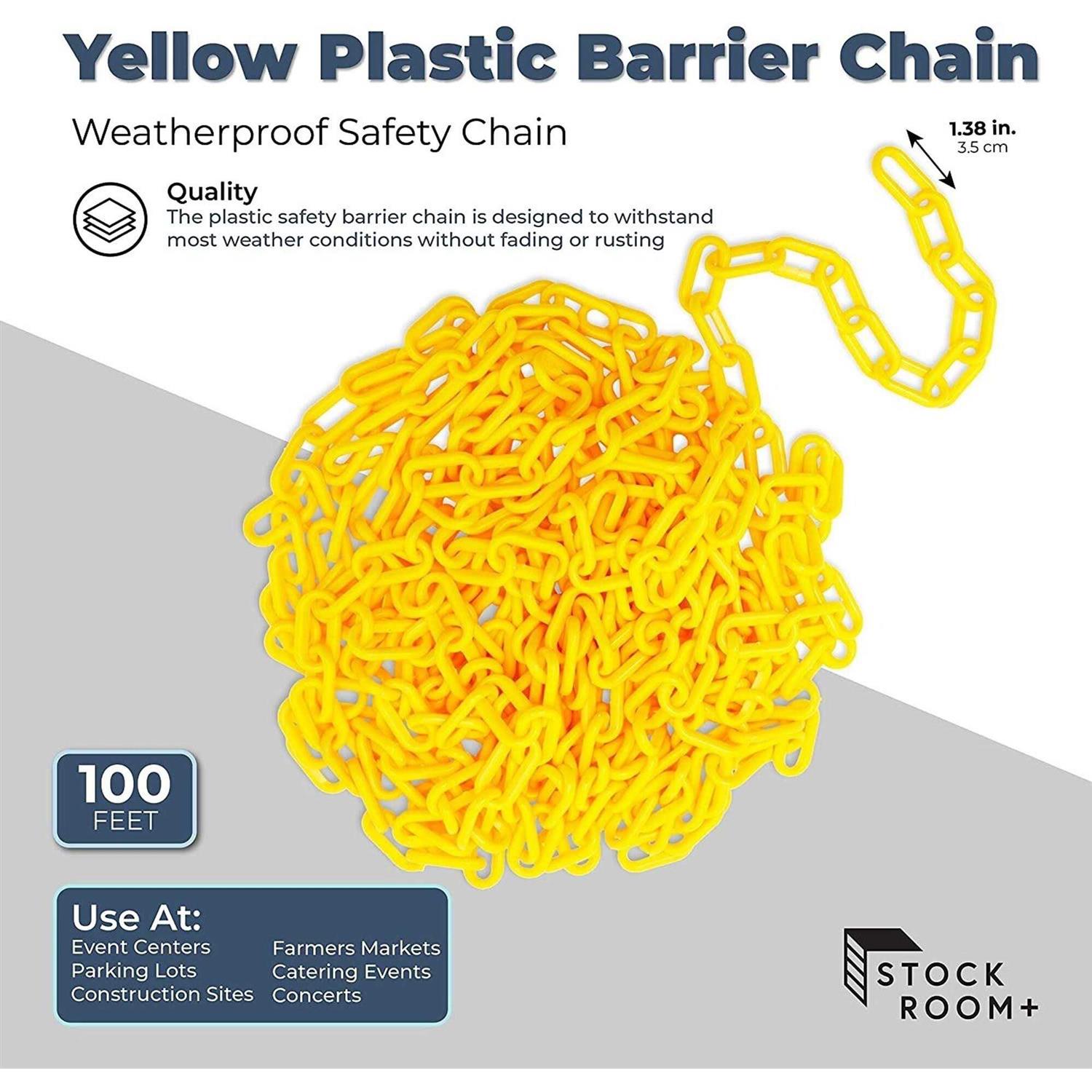 Stockroom Plus 100-Feet Plastic Chain Links - Image 4
