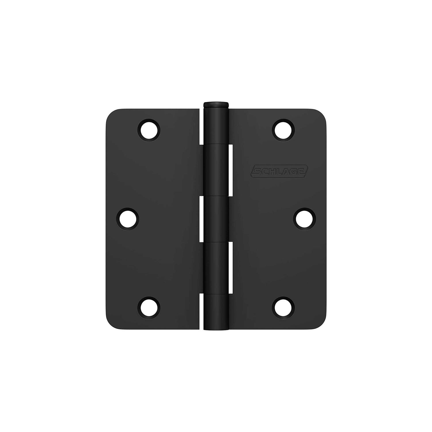 Schlage Pack of Three 3.5 x 3.5 Plain Bearing 1/4 Radius Corner - Image 5