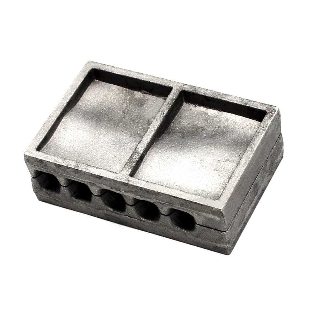 Dimatteo Bank Sinker Mold with 5 Cavities and 1,2.3-Ounce,Without Handle - Image 4