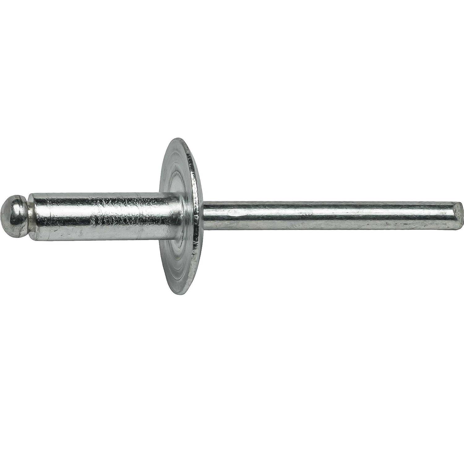 Fastenere.com 3/16 Large Flange Head Pop Rivets Aluminum Qty 50 - Image 3