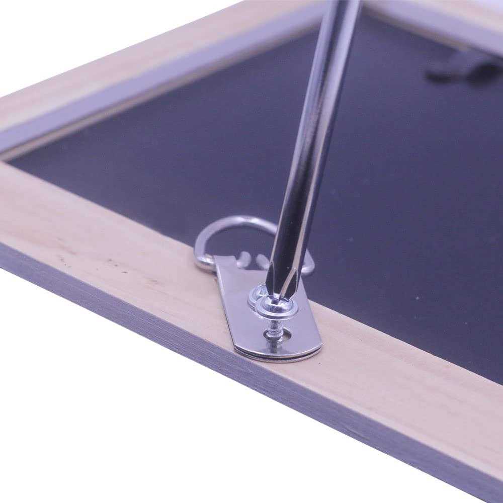 Heavy Duty D-Ring Picture Hangers with Screws Large Wide D Ring Picture Hanging Hardware - Image 5