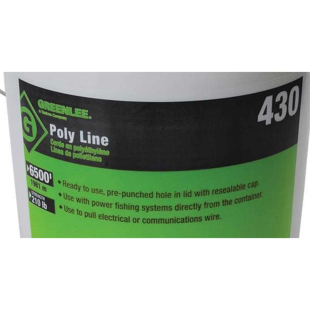 Greenlee 430 Poly Line - Image 3