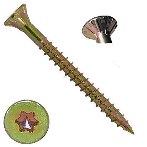 Jake Sales #8 x Gold Star Wood Screw Torx/Star Drive Head - Image 4