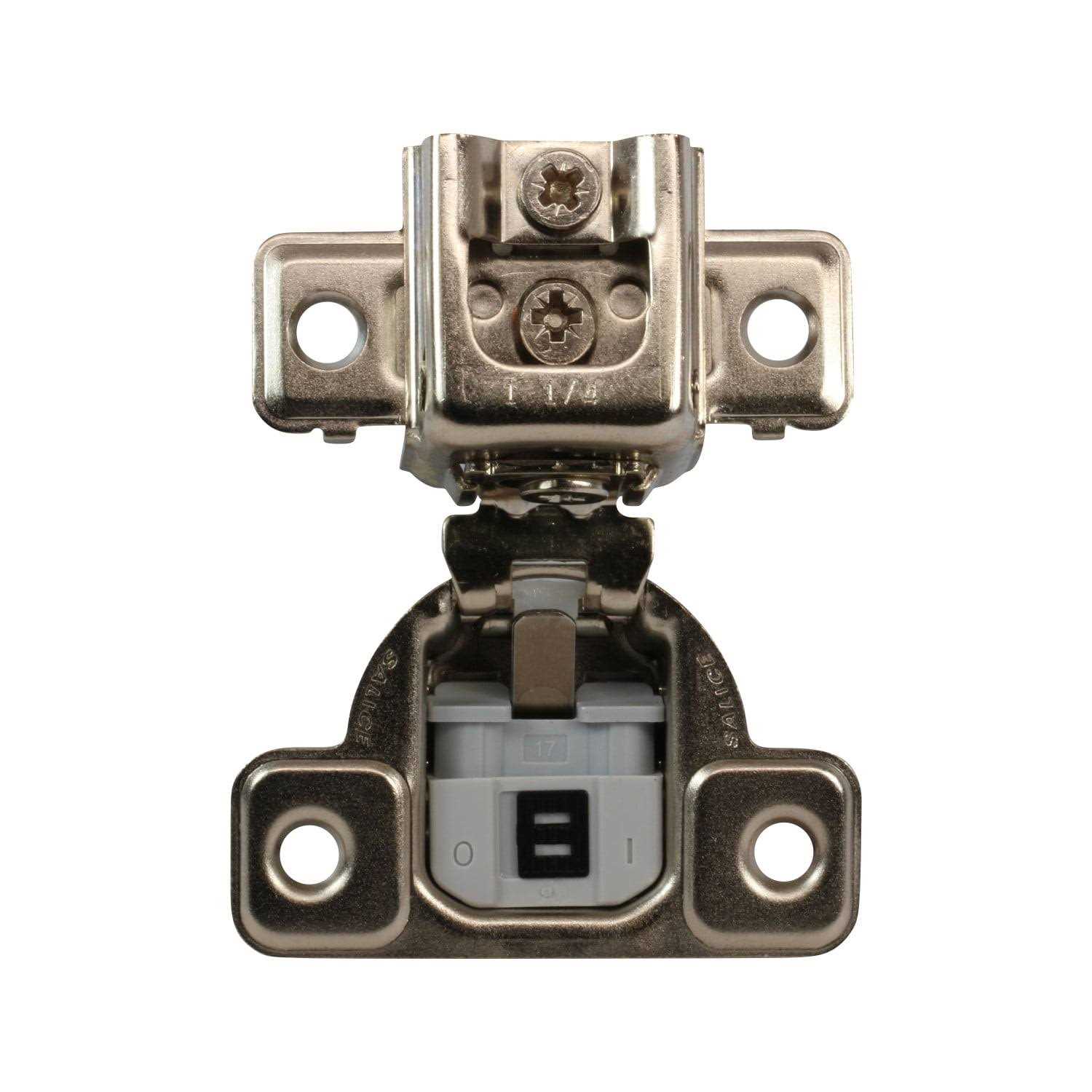 Salice 106 Degree 3/4 inch Overlay Silentia Soft Close Screw-On Face Frame Hinge - Image 3