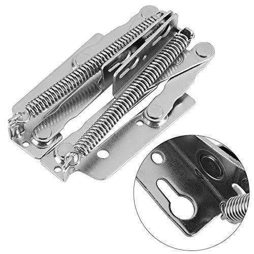 Yum 2 Pieces of 80 Degree Foldable Soft wall Cabinet Hinge Sofa Bed Cabinet Hinge Spring Hinge cover Support Hinge Soft closing - Image 5