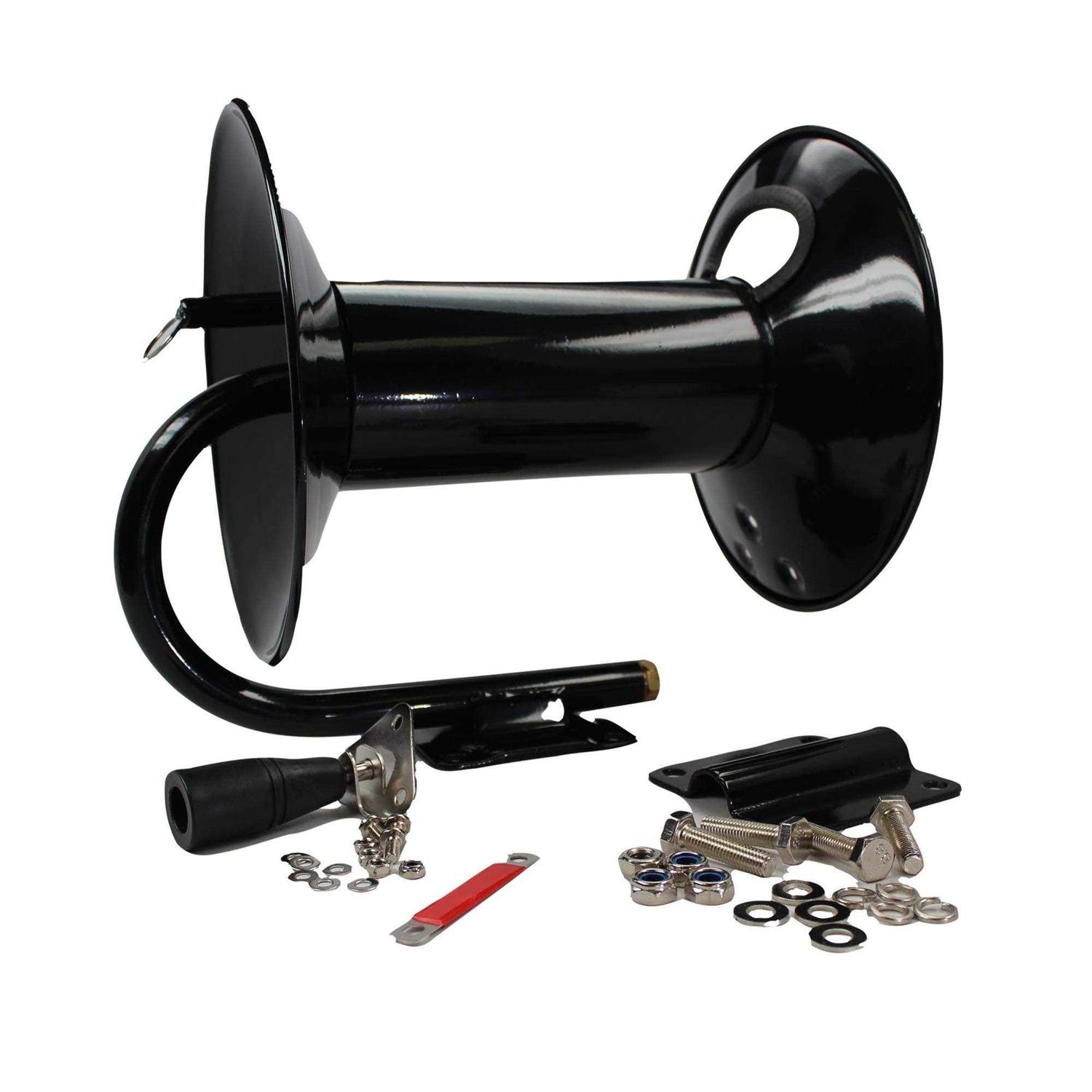 General Pump D30002 3/8 x 100' Steel Hose Reel with Swivel Arm and Mounting Bracket - Image 4