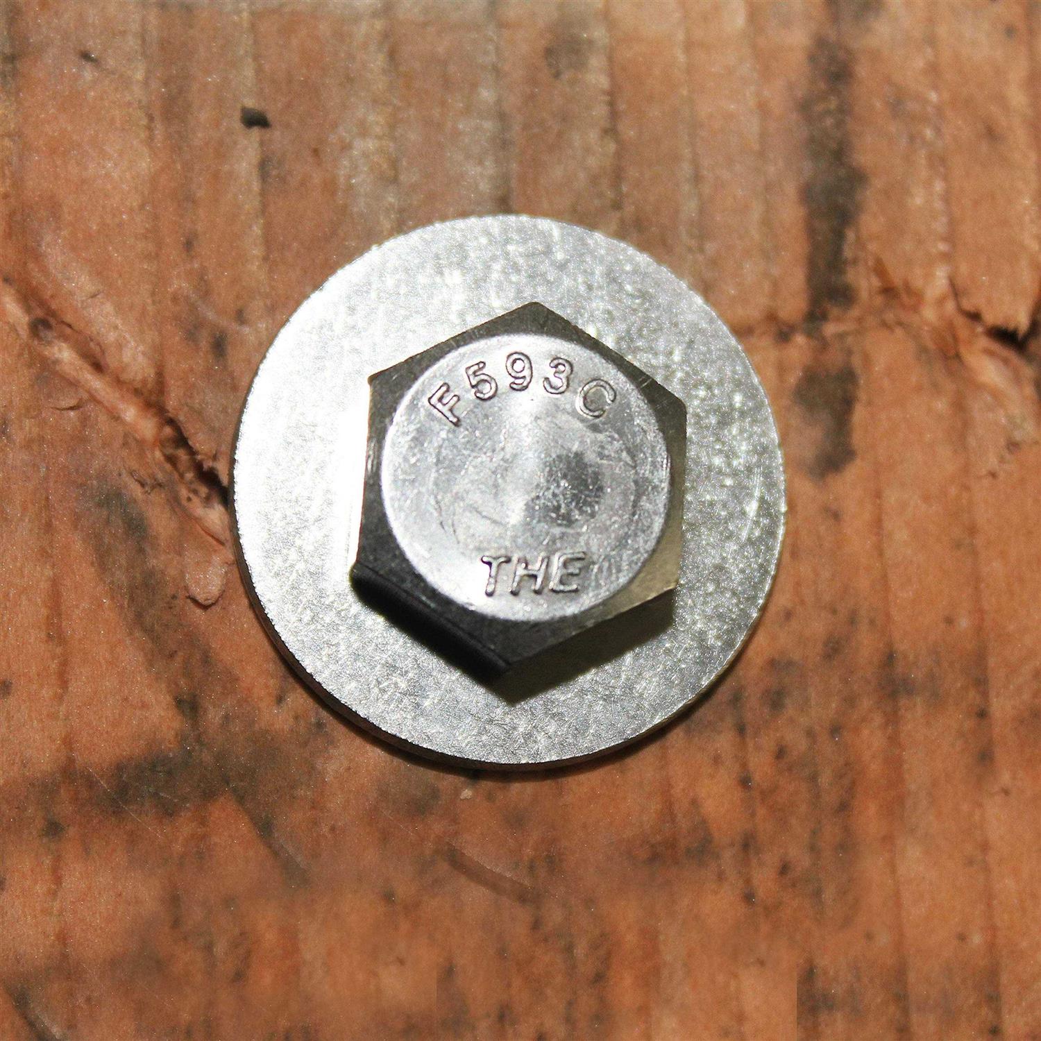 Fullerkreg 5/16-18x5 Stainless Steel Hex Head Screws Bolts Nuts Flat & Lock Washers - Image 3