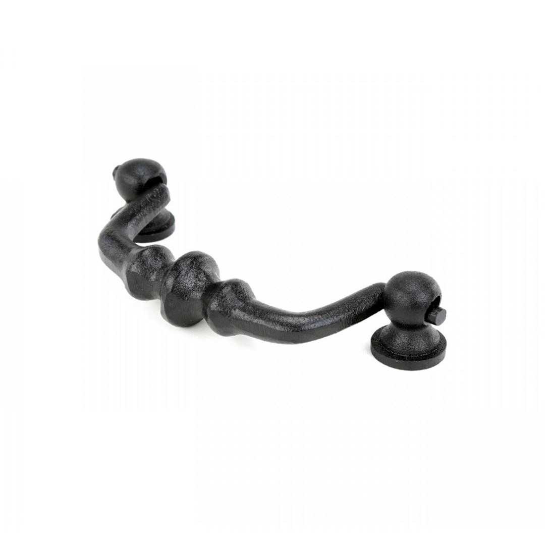 Renovators Supply 10 Drawer Pull Black Wrought Iron Bail 4 1/2 - Image 3