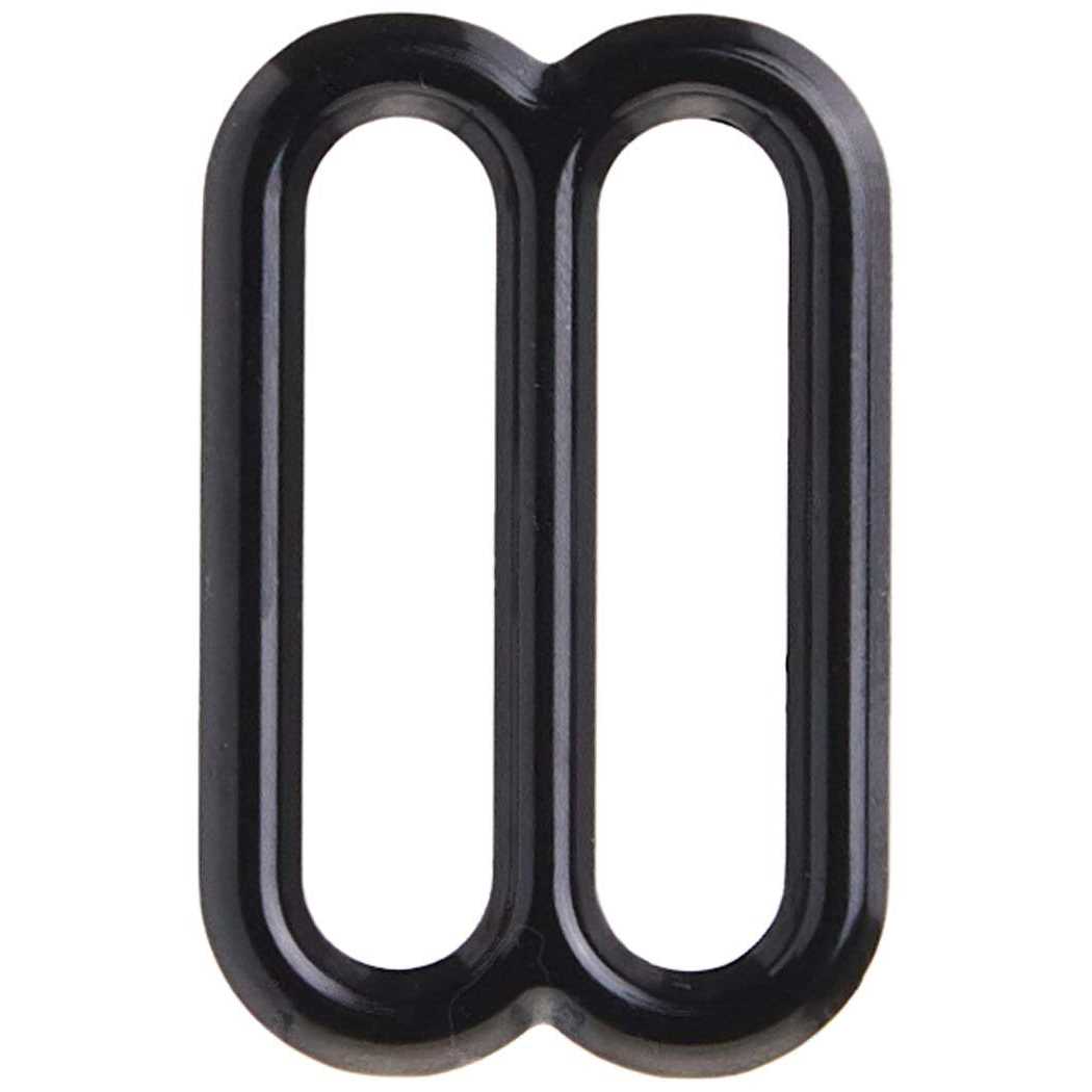 Strapworks Black Metal Rounded Tri-Glide Slides For Bag Straps,Rifle Slings,Dog Collars - Image 4