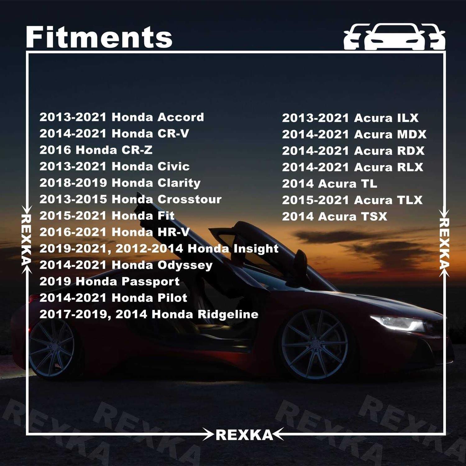 Rexka Push-Type Retainer 91505-TM8-003 Acura Honda - Image 5