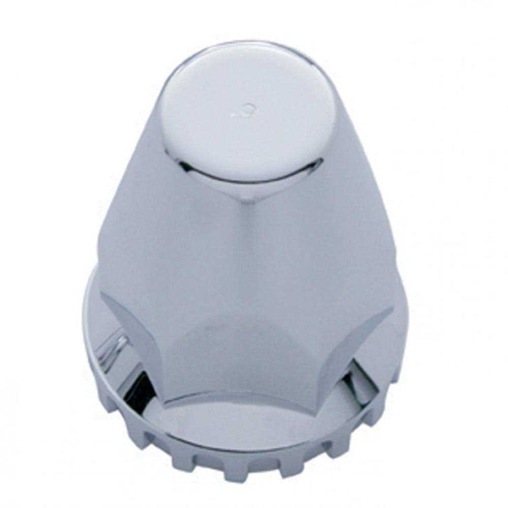 United Pacific 33mm x 2 3/4 Chrome Plastic Original Nut Cover - Image 3