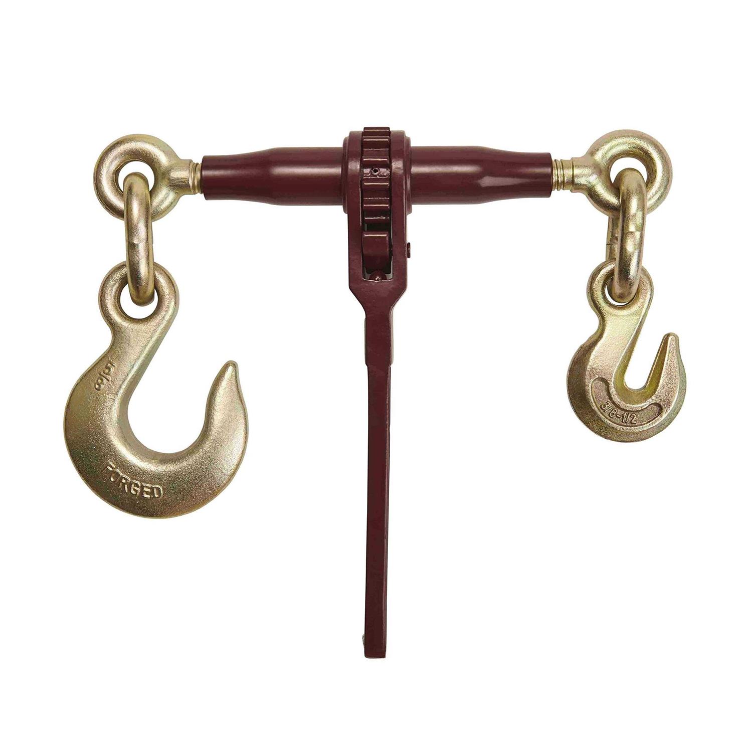 Mytee Products PRO Heavy Duty Chain Specialty Binder Ratchet Grab Hook Slip Hook