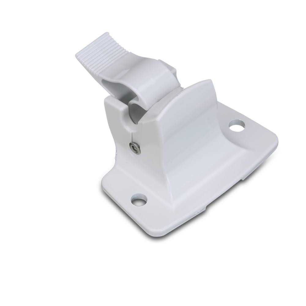 Dometic Sunchaser Bottom Polar White Awning Bracket 3314067.004M - Image 5
