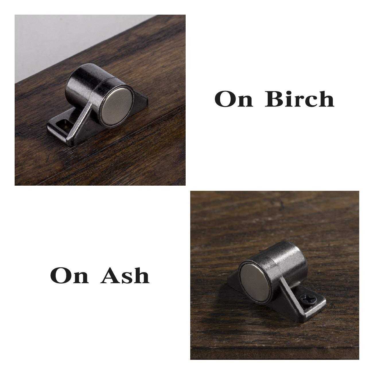 Keenkee Magnetic Cabinet Door Catch with Neodymium Magnet Cabinet Latch Magnetic Closure Hardware for Kitchen Cupboard and Closet Door - Image 2