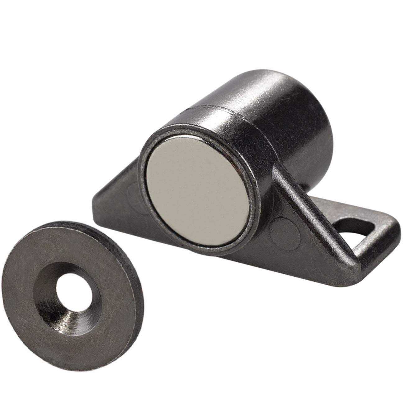 Keenkee Magnetic Cabinet Door Catch with Neodymium Magnet Cabinet Latch Magnetic Closure Hardware for Kitchen Cupboard and Closet Door - Image 3