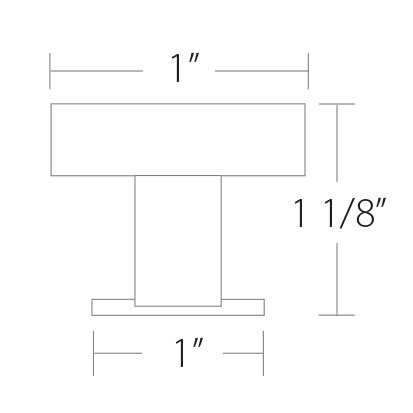 Emtek Cadet Cabinet Knob 86321US15 - Image 4