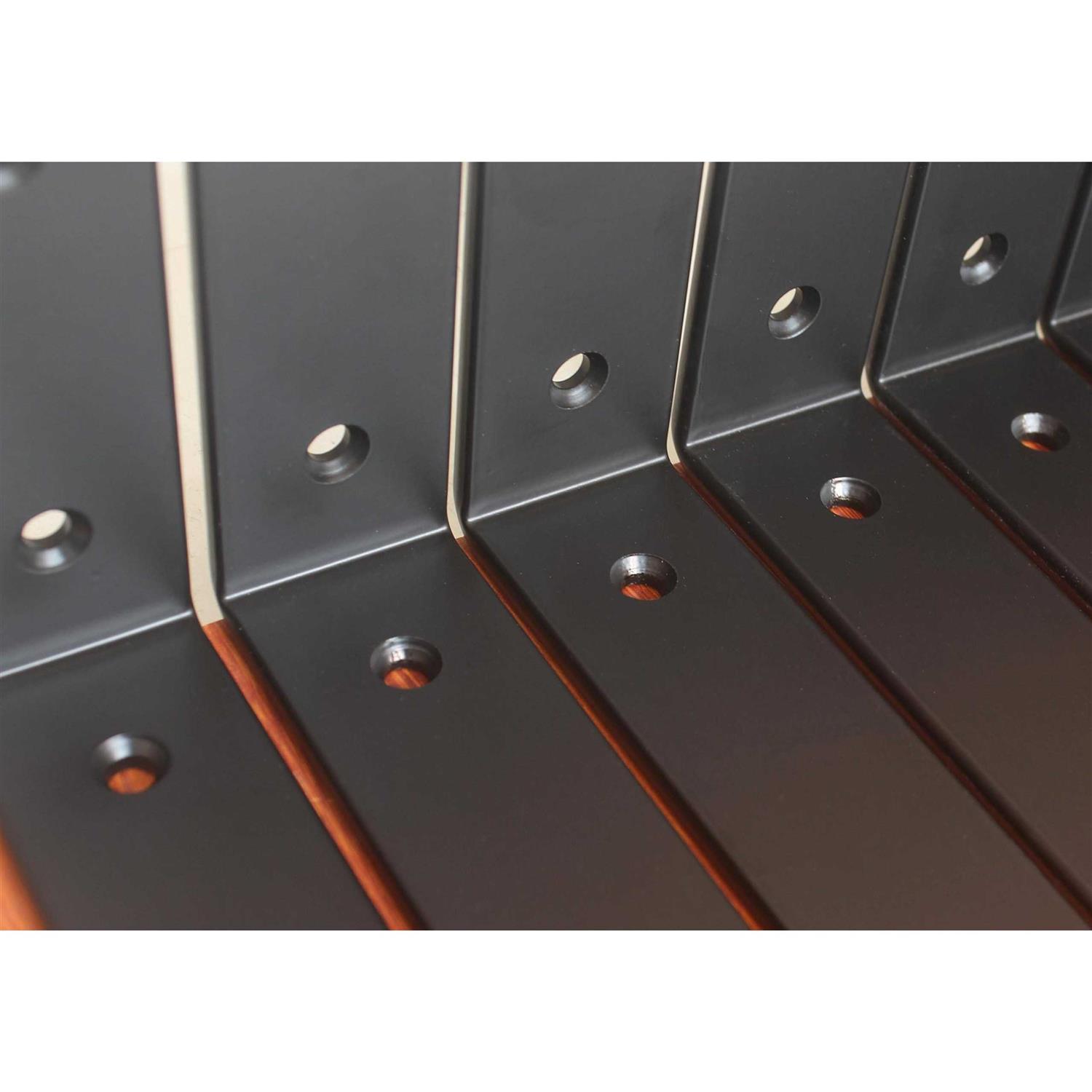 MHMYDZ 4 pack l 5 x h 4 x w 1.5 5mm thick l shelf bracket - Image 4