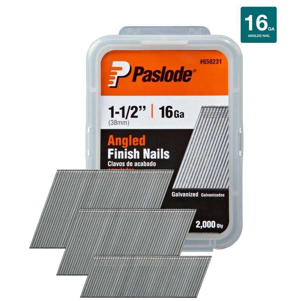 Paslode 650231 1-1/2-Inch by 16 Gauge 20 Degree Angled Galvanized Finish Nail... - Image 4