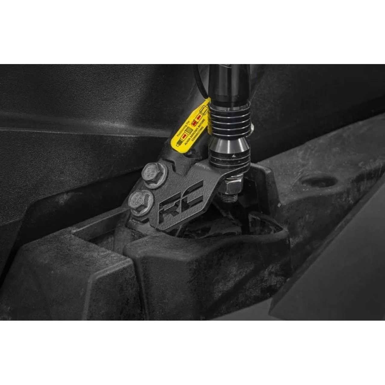 Rough Country 93051 LED Whip Light Roll Cage Mounts Polaris RZR 1000XP Turbo - Image 5