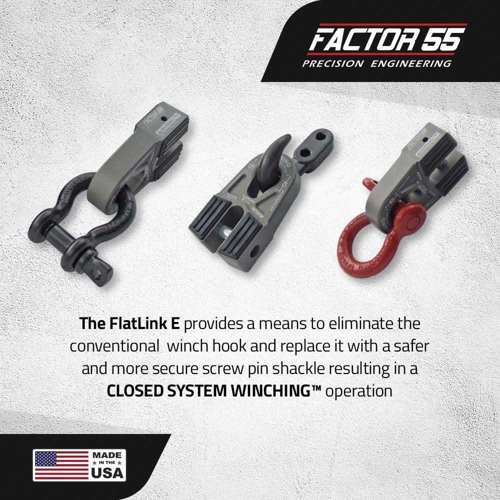 Factor 55 Flatlink E Shackle Mount Assembly - Image 3