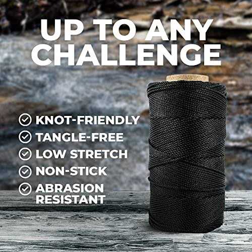 Sgt Knots Tarred Twine 100% Nylon Bank Line for Bushcraft - Image 5