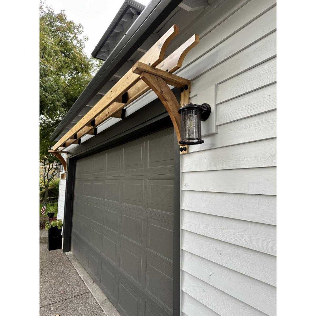 Ekena Millwork Thorton Block Bracket w/ Offset Brace - Image 4