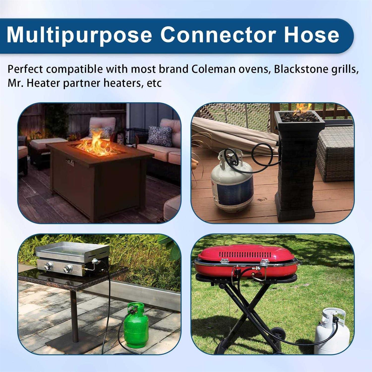 F273704 Propane Heater Adapter Hose Assembly Compatible With Mr. Heater - Image 5