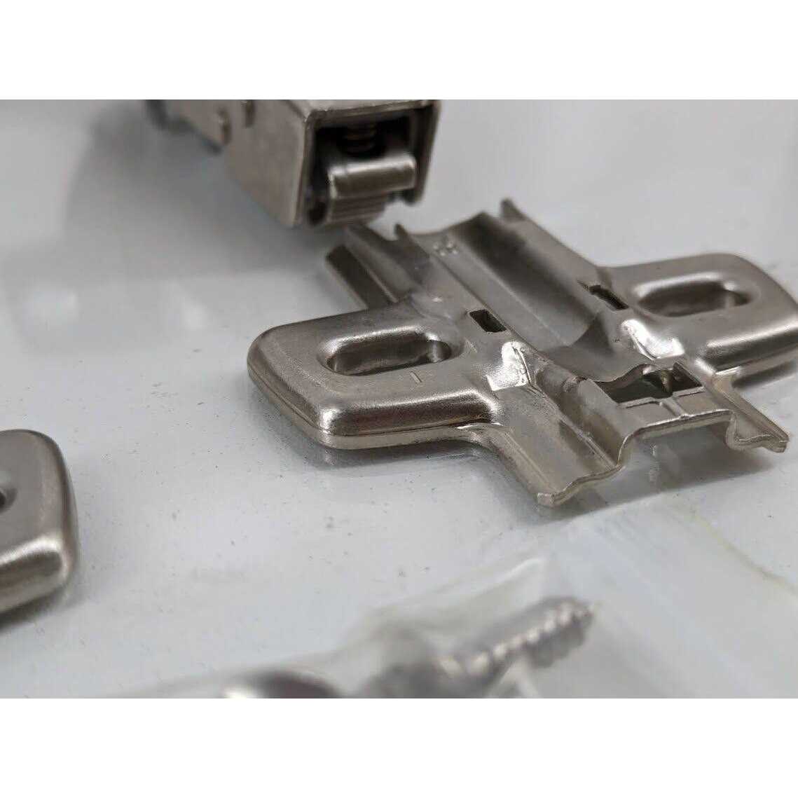 Everbilt Frameless Soft Close Nickel Inset Cabinet Hinges - Image 5