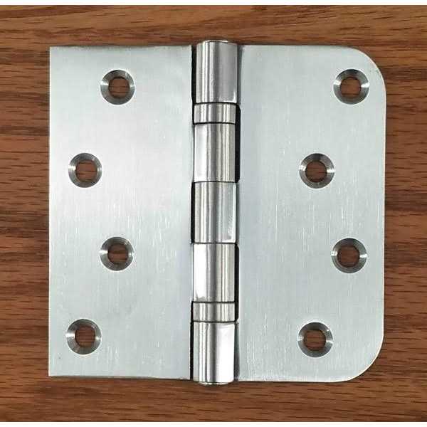 Hinge Outlet Exterior Ball Bearing Door Hinges 4 inch Square with 5/8 inch Radius - Image 4