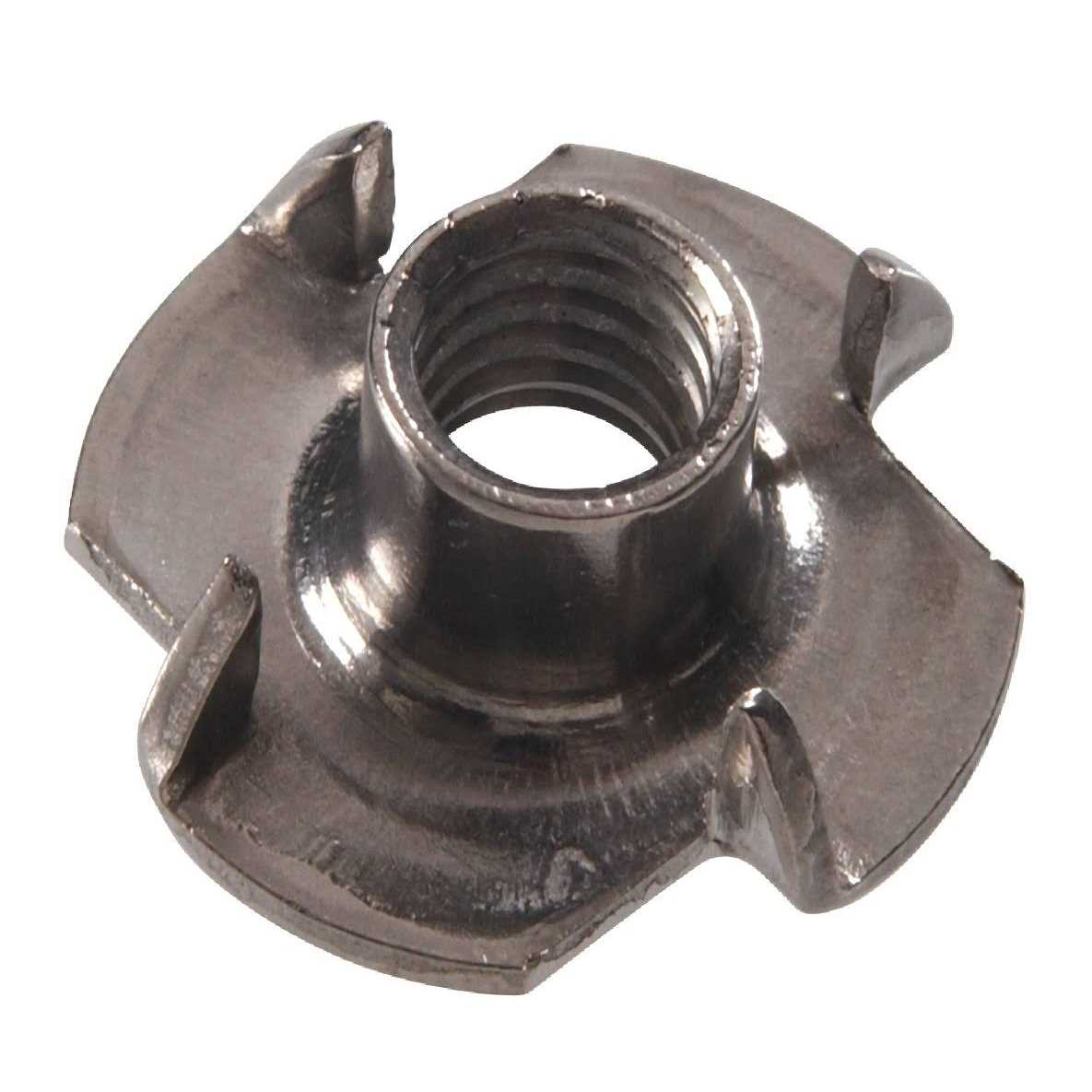 Hillman 4151 3/8-16 x 7/16 x 1 in. Stainless Steel Pronged Tee Nut