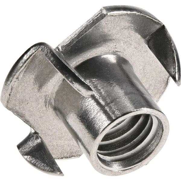 Hillman 4151 3/8-16 x 7/16 x 1 in. Stainless Steel Pronged Tee Nut - Image 2